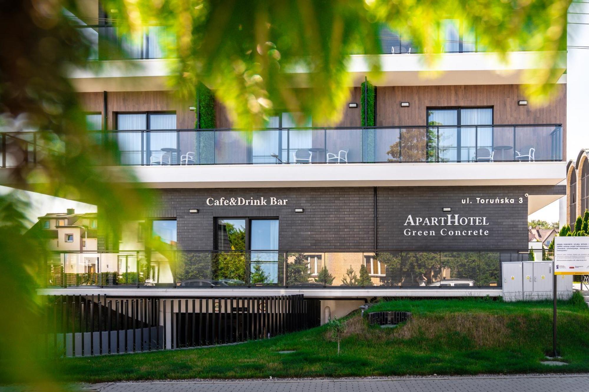 Aparthotel Green Concrete - Eko-Bus Na Plaze, Rowery I Masaze Swinoujscie Exterior photo